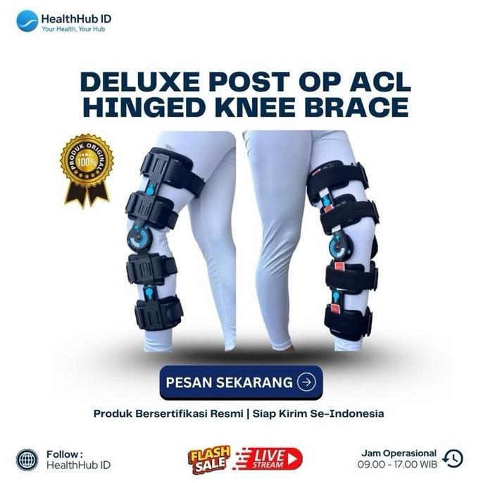 Deluxe Post OP  ACL Hinged Knee Brace