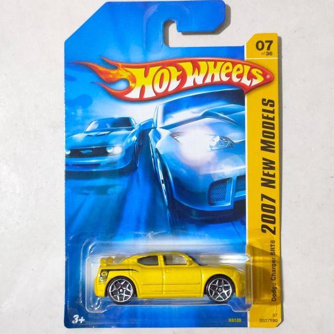 Hotwheels Hot Wheels Dodge Charger SRT8 SRT 8 kuning 2007 New Models