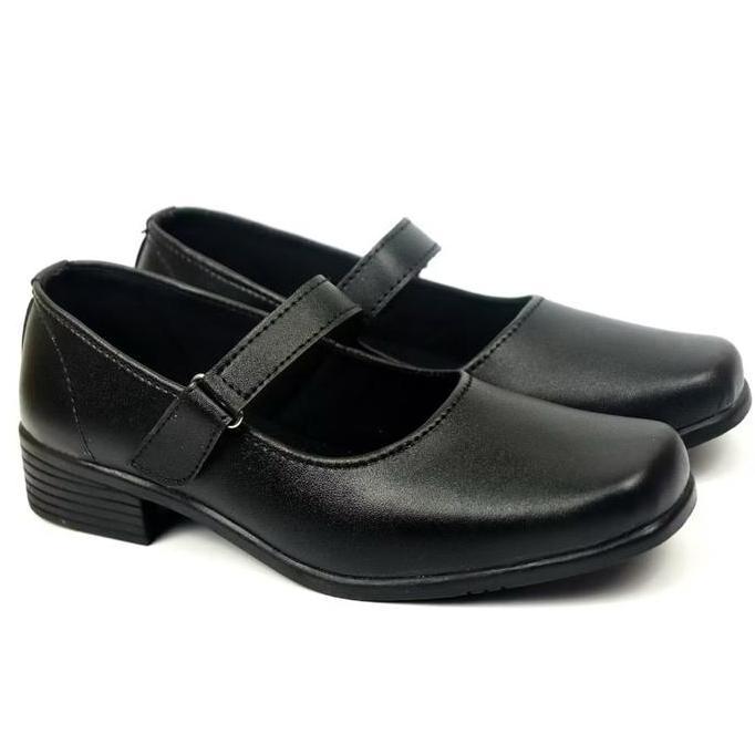 Termurah  Hooper Sepatu Pantofel Wanita Sepatu Sekolah Wanita Sepatu Paskibra Hak 3Cm Heels Shoes