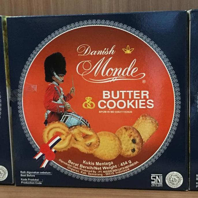 monde butter cookies 454gr | kue kaleng | biskuit kaleng | monde kalen CM