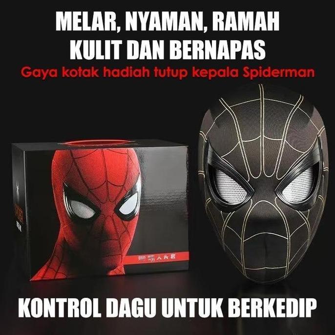 janisetyovikgeh - duffy toysbisa berkediptopeng spiderman mask / topeng mask spiderman headgear supe