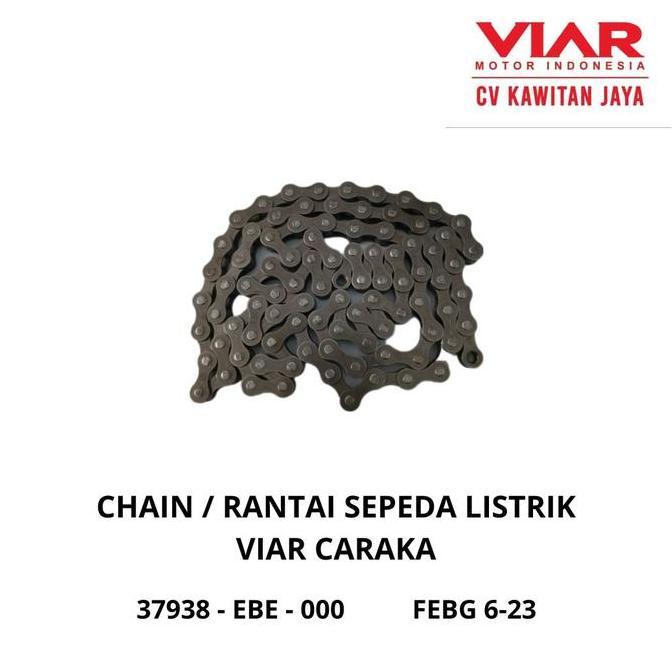 Promo CHAIN | RANTAI SEPEDA LISTRIK VIAR CARAKA Diskon