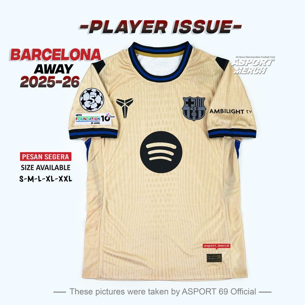 PLAYER ISSUE BARCELONA AWAY 2025 2026 PI
