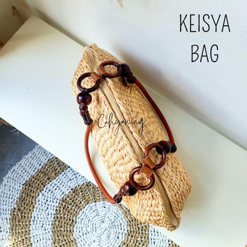 7. Ready Keisya Tas Enceng Gondok/ Tas Anyaman /Tas Jogja / Tas Piknik