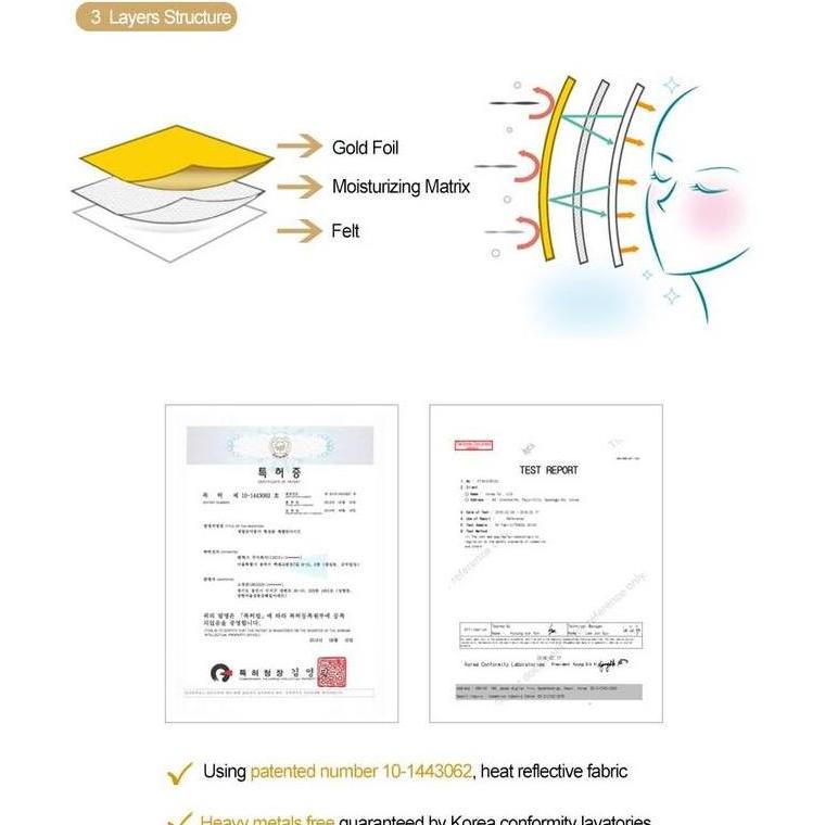 Bytxi- Holika Holika Prime Youth Gold Caviar Gold Foil Mask