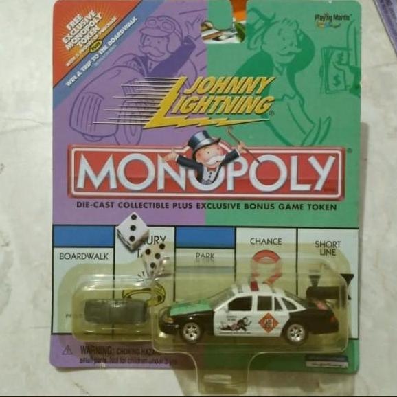 johnny lightning monopoly diecast crown victoria