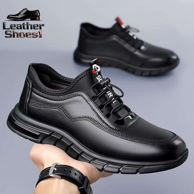 WAJIB PUNYA Sepatu Casual Pria Sepatu Sneakers kets Kuilt Pria Hitam Sepatu Formal Pria Pernikahan