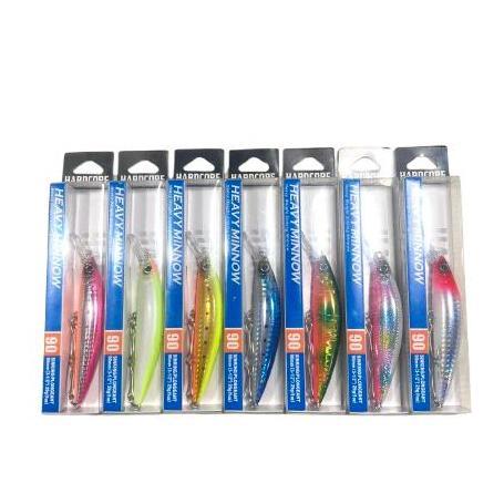 Umpan Duel hardcore heavy minnow 90mm
