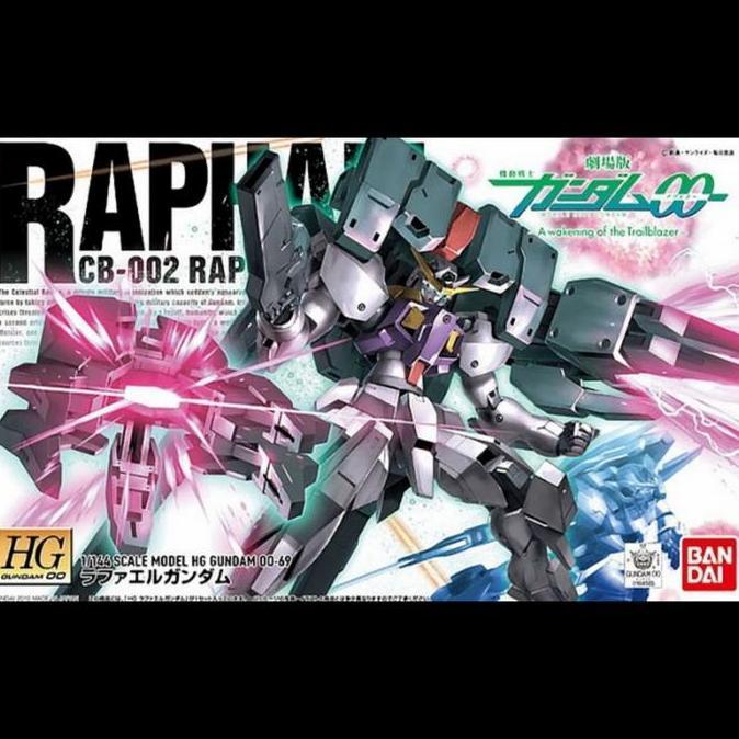 Bandai HG 1/144 Raphael Gundam 00 exia qant raiser