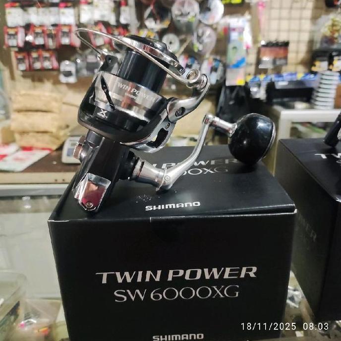 Reel Shimano TWIN POWER SW 2021 | 6000XG | 6000HG | Original | Spinning | Japan