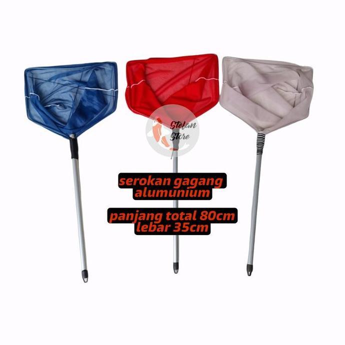 SEROKAN IKAN GAGANG ALUMINIUM PANJANG