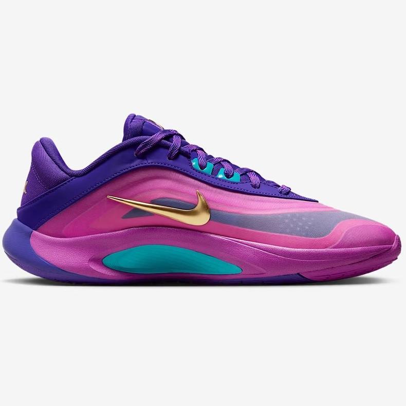 BEST SALE NCR SPORT Sepatu Basket Wanita Nike Wmns A'one Ep Fierce Purple Original Fz8606-500