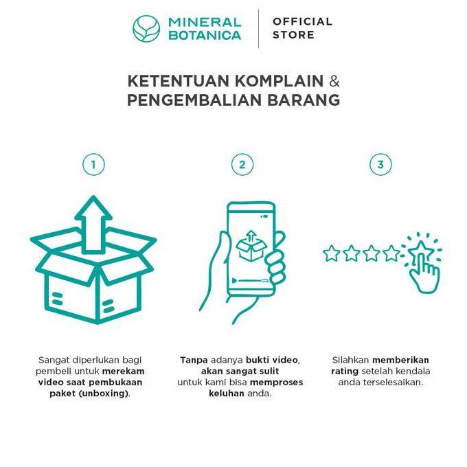 Murah [Paket Acne Skincare Isi 3Pcs 100Rb-An] Mineral Botanica Perfect Purifying Facial Foam + Hyalu