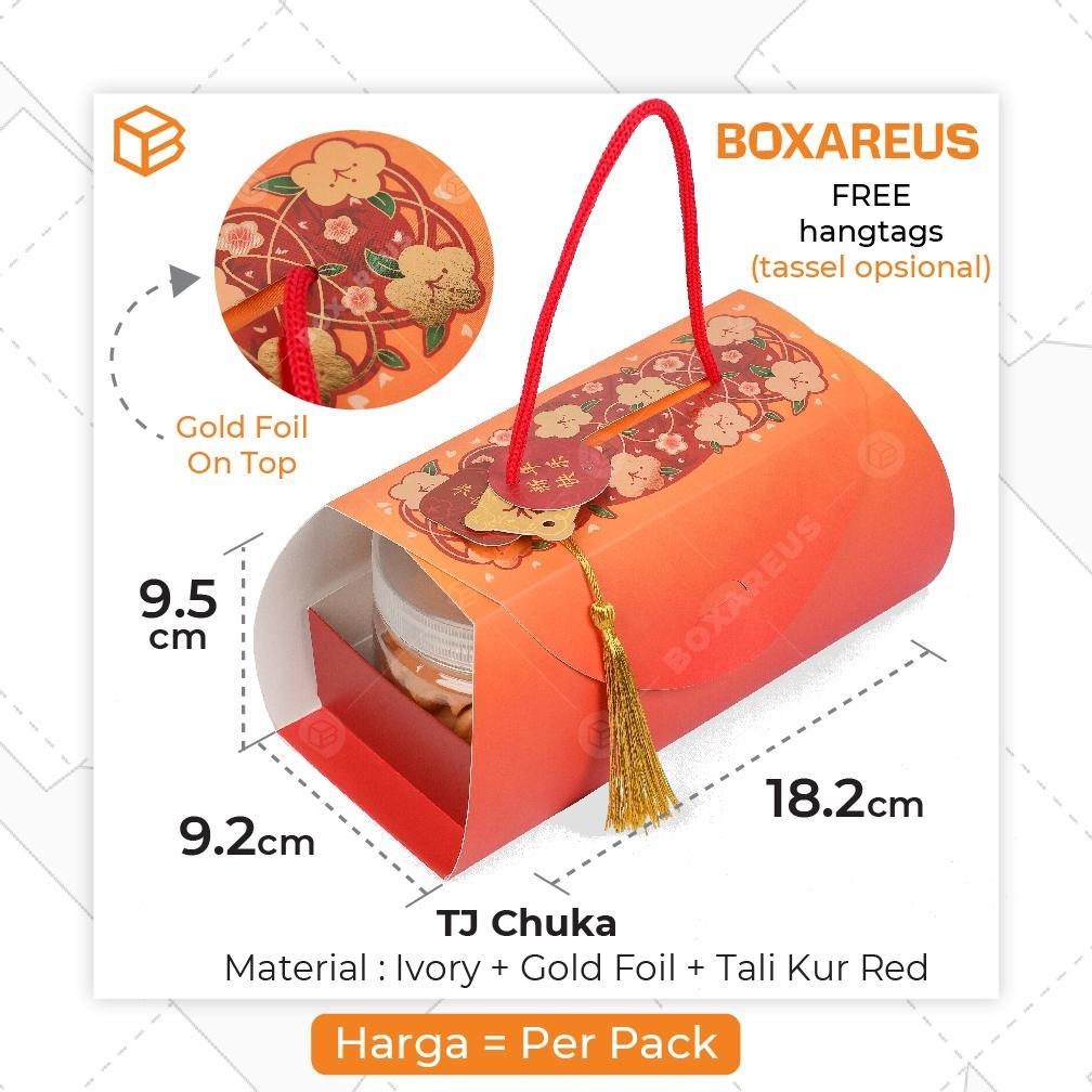 Ld Hampers Imlek Cny Packaging Box Toples Jar Kue Kering | Tj Chuka
