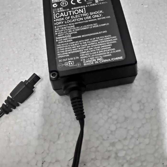 Adaptor/Charger Kamera Canon Ca-560 Original Second
