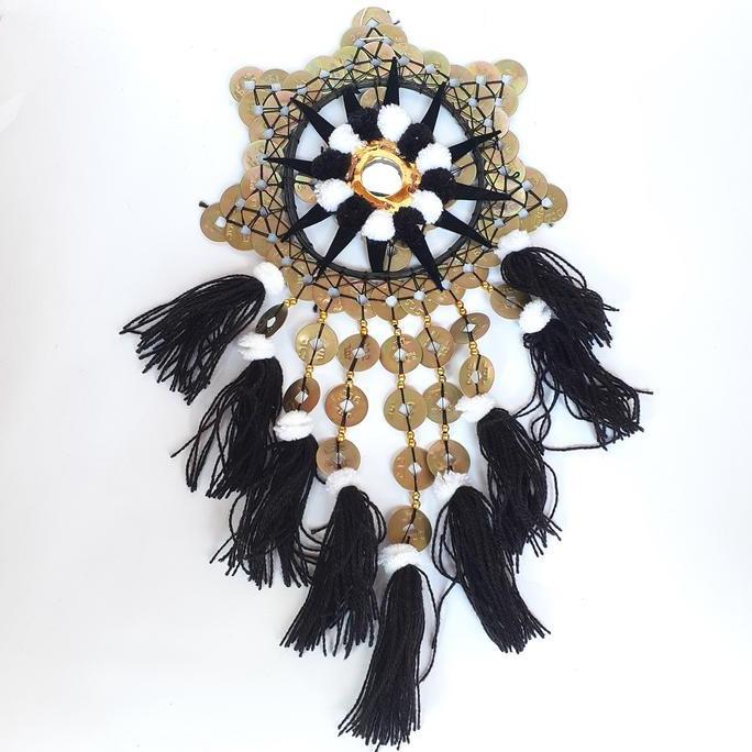 ] 2pcs Tamiang hiasan gantungan Tamiang uang kepeng pis bolong bali harga untuk Sepasang