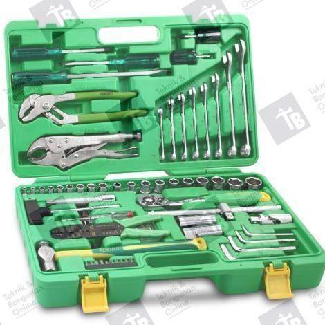Promo Tekiro Mechanic Tool set 100 pcs PVC / Set Perkakas mekanik plastik Diskon