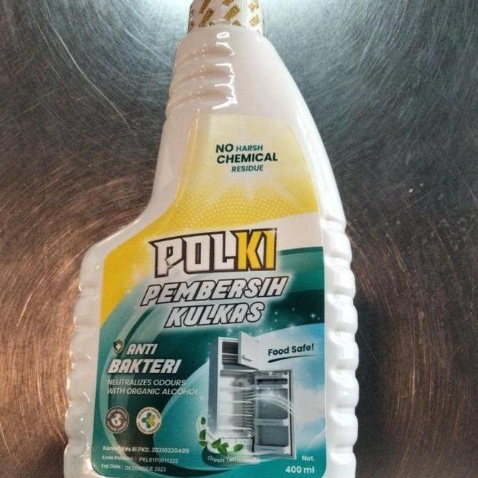(READY MAKASSAR) POLKI PEMBERSIH KULKAS 400ML