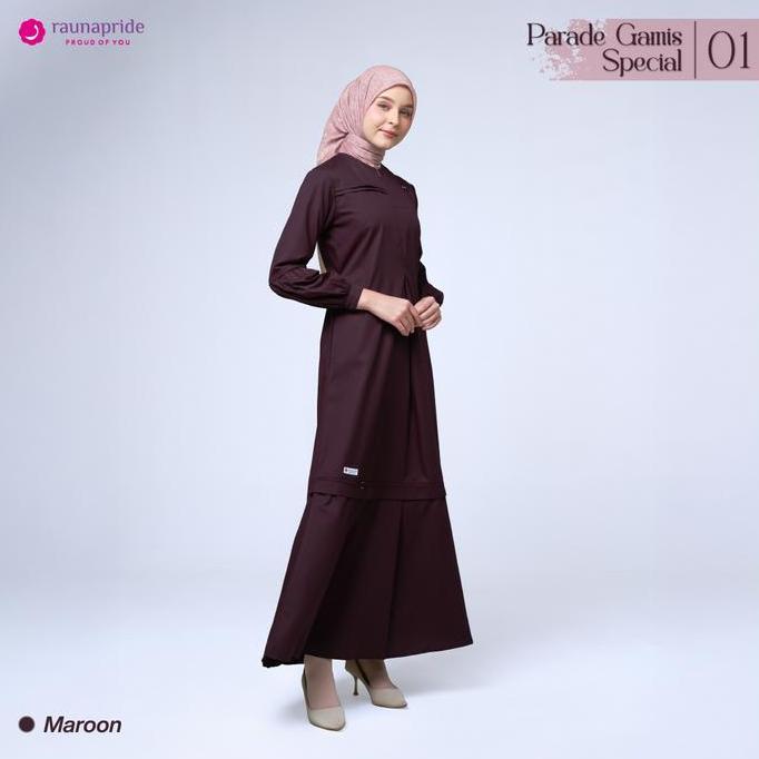 Parade Gamis Special PGS 01 - Gamis Dewasa - Dress Muslimah - Raunapride Termurah