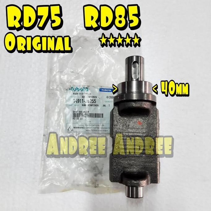 populer] RD75 RD85 As Bandulan Balancer Shaft Kubota RD-85 RD 75 85 Original