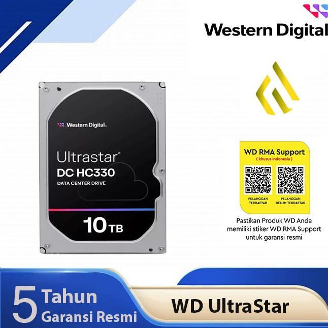 Wd Ultrastar 10Tb - Hdd Hardisk Internal Data Center Enterprise Server