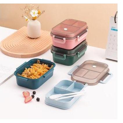 LUNCH BOX PLASTIK SEKAT 3/WADAH TEMPAT MAKAN