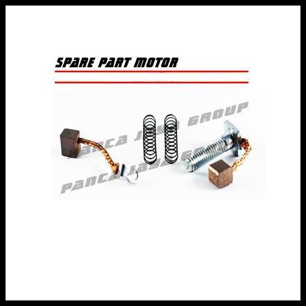 DISKON COOL ARANG ARENG DINAMO STATER CARBON BRUSH SPIN 125 SKYWAVE SKYDRIVE 