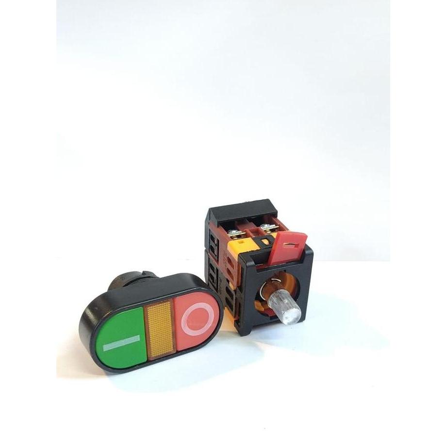 Otopilot- Double Head Push Button 22/25Mm - Apbb 25N (On-Off)