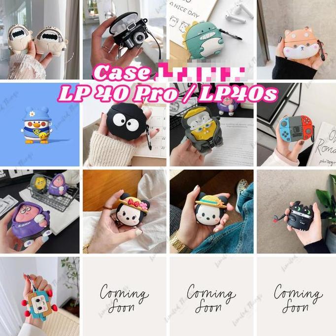 Whynot- Premium Case Lp 40 Pro Lp40 Plus Lp40S Pro Case Character Bluetooth Wireless