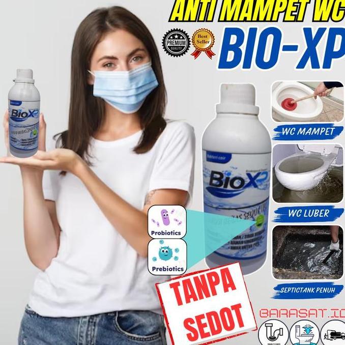 Cairan WC Bioaktif Obat WC Penuh, Penghilang Bau & Anti Serangga bio xp 500 ml