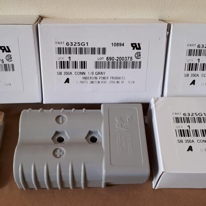 Whynot- Socket Anderson Socket Battery Anderson 350A 600V Grey