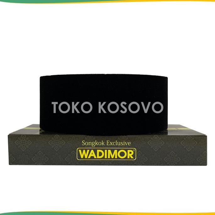 ORIGINAL Peci Wadimor NON AC, AC & Full, Susun, ORIGINAL Tinggi 7 8 9 10 Cm Songkok Solat Hitam Pria