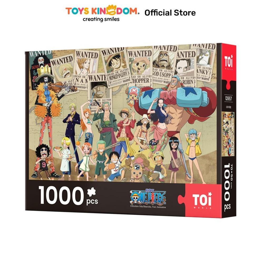 [BQD] Toys Kingdom Toi One Piece Puzzle Past & Present Set 1000 Pcs 12657 - Mix kids toy toys mainan