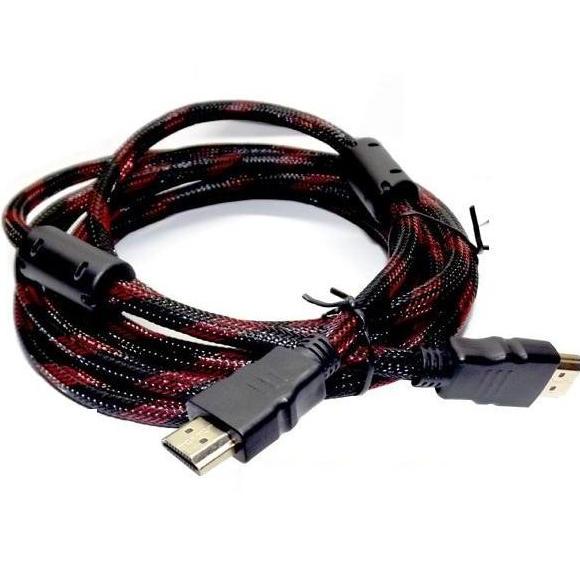 Whynot- Kabel Monitor Hdmi 3 Meter Jaring 3M M-Tech