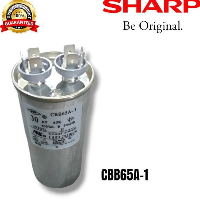 KAPASITOR AC SHARP ORIGINAL 30UF ASLI