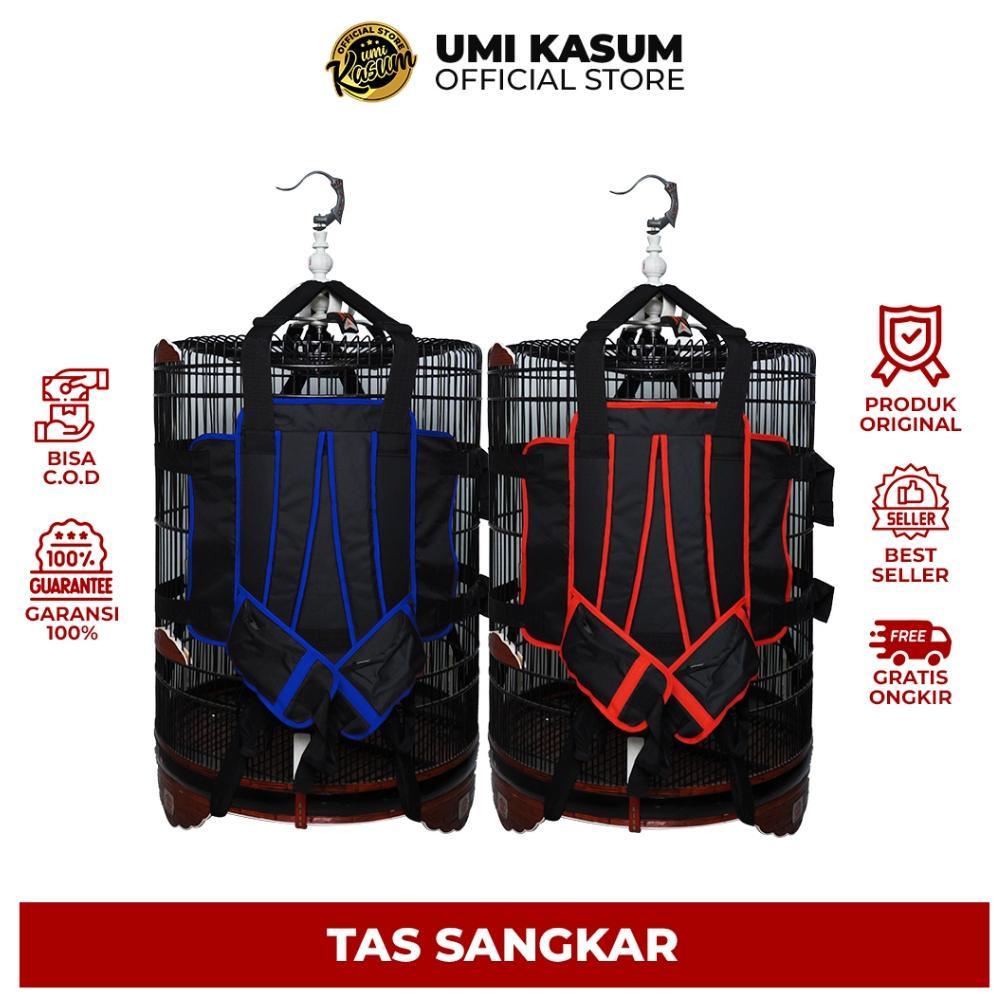 [ZGR] Tas Sangkar Burung Umi Kasum Multifungsi Kandang Kotak dan Bulat | Tas Gendong Burung Murai Ka