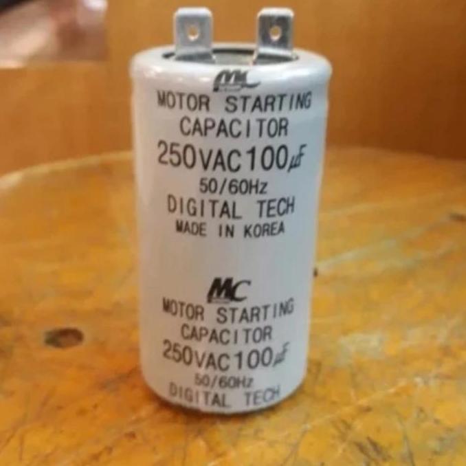 Kapasitor Starting MC 100uf 250 Vac HEMAT