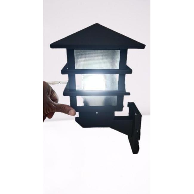 Lampu hias dinding tempel - Lampu hias pilar dinding tempel minimalis