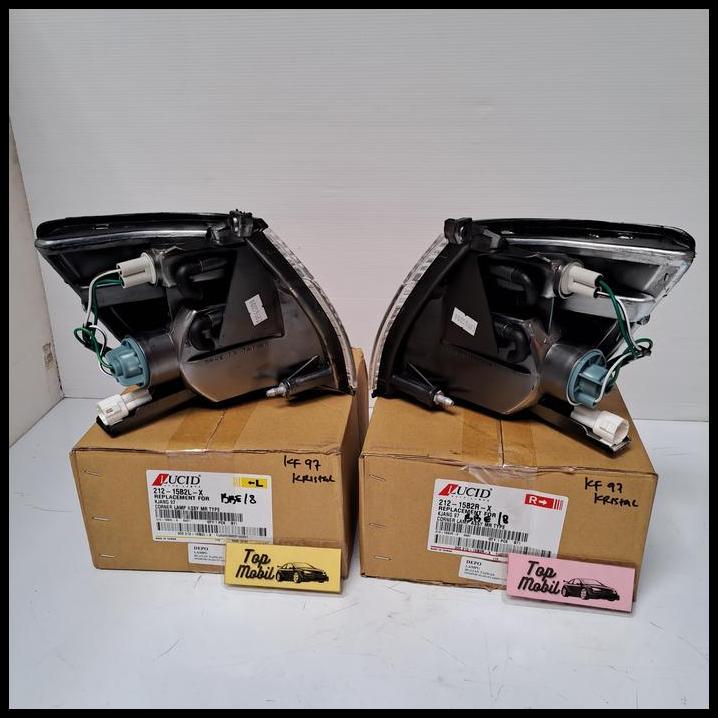 DISKON LAMPU SEN DEPAN KIJANG KAPSUL 1997-1999 KRISTAL 212-15B2 -X MERK LUCID 