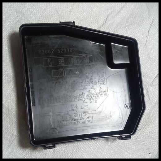 BEST DEAL COVER TUTUP BOX SEKRING FUSE BOX TOYOTA YARIS VIOS GEN2  82662-52390