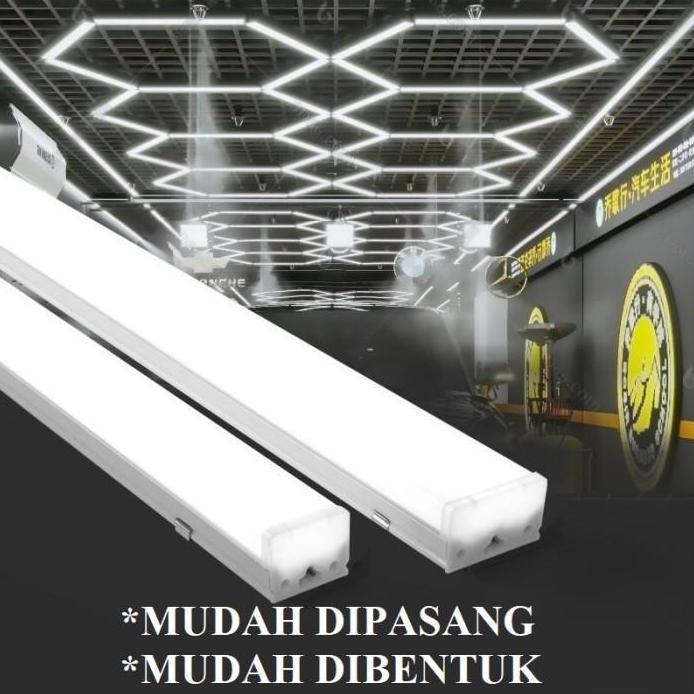 Lampu LED Kap TL Waterproof 20w 40w120cm IP65 Outdoor lampu t8 120cm