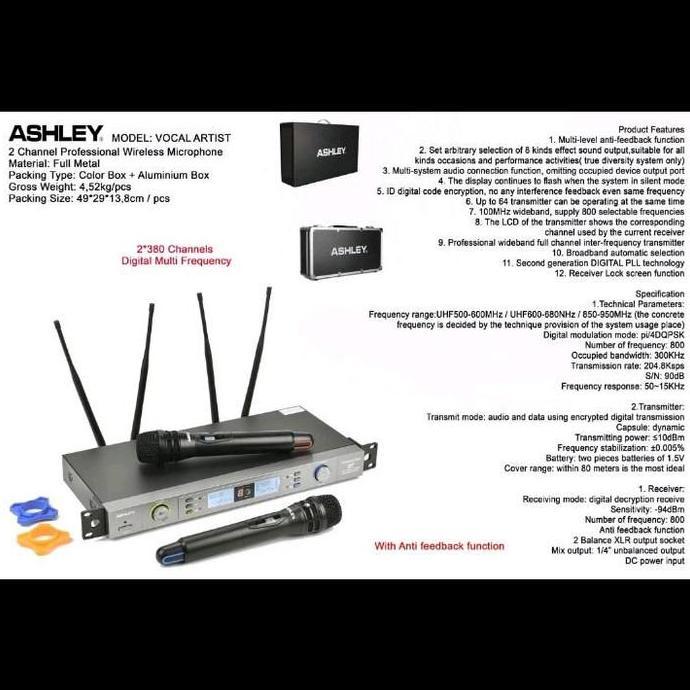 Yoiyoman- Mic Wireless Ashley Vocal Artis Vocal Artist