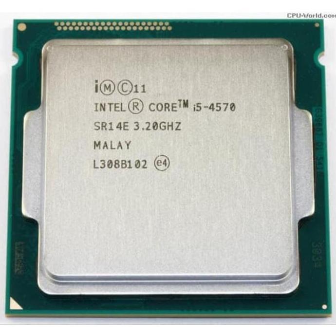 BEBAS ONGKIR - Processor Intel Core I5 4570 3.20GHZ Tray LGA 1150 / I5 4570 / 4570