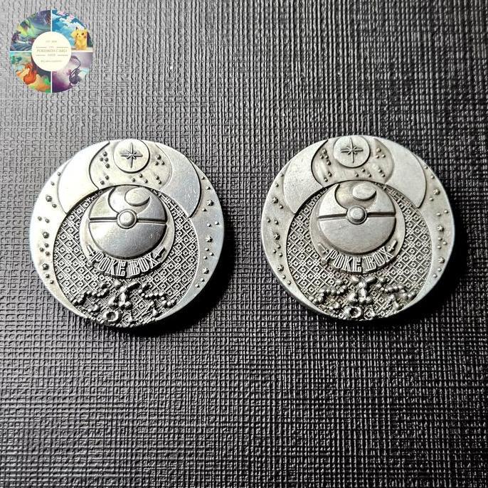 Promo Koin Pokemon Metal Premium - Umbreon - Pokemon Coin Improved version Diskon