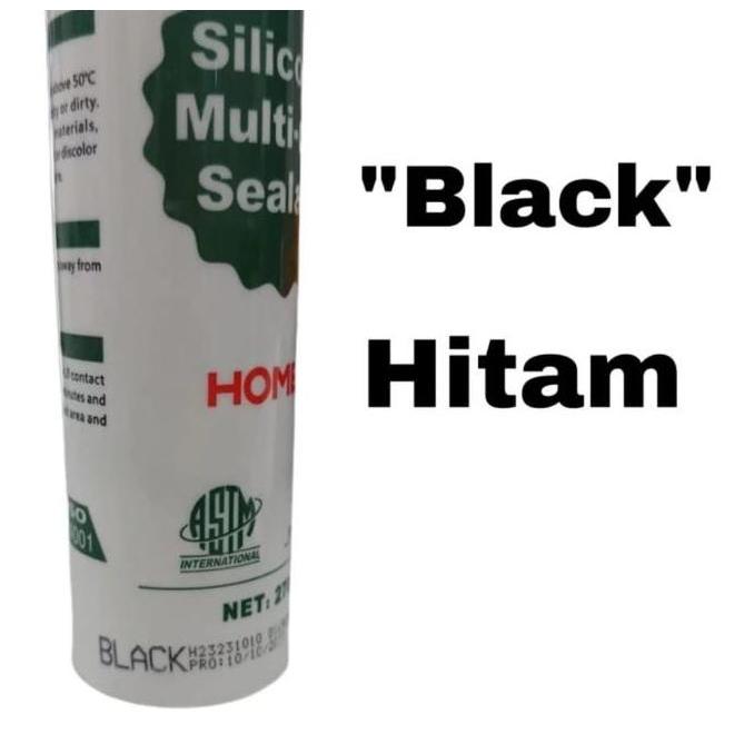 Lem Silent Silicone Kaca (per dus) harga hemat (putih-hitam-bening)