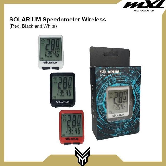 MXL Solarium Speedometer Wireless Sepeda Lipat MTB Road Bike Bicycle