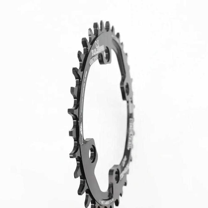 Snail Chainring Oval 32T/34T/36T/38T BCD 96 Asimetris, Single Chainring, Kompatibel untuk Deore SLX 