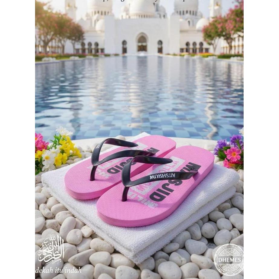 DV181 - Sandal Wudhu Masjid Sedekah Grosir Murah 5 Pasang