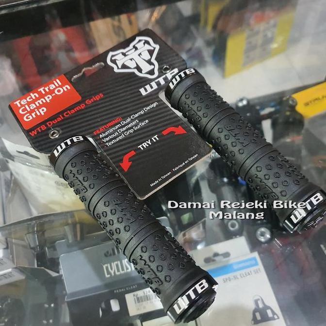 Handlebar Grip - Handgrip WTB Tech Trail Clamp On untuk sepeda