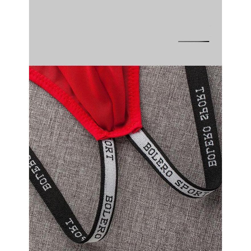 DB81 - Celana Dalam Pria Open Crotch Transparan Sexy thong Celana Pria Y0610